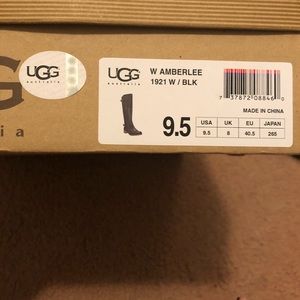 Ugg riding boots